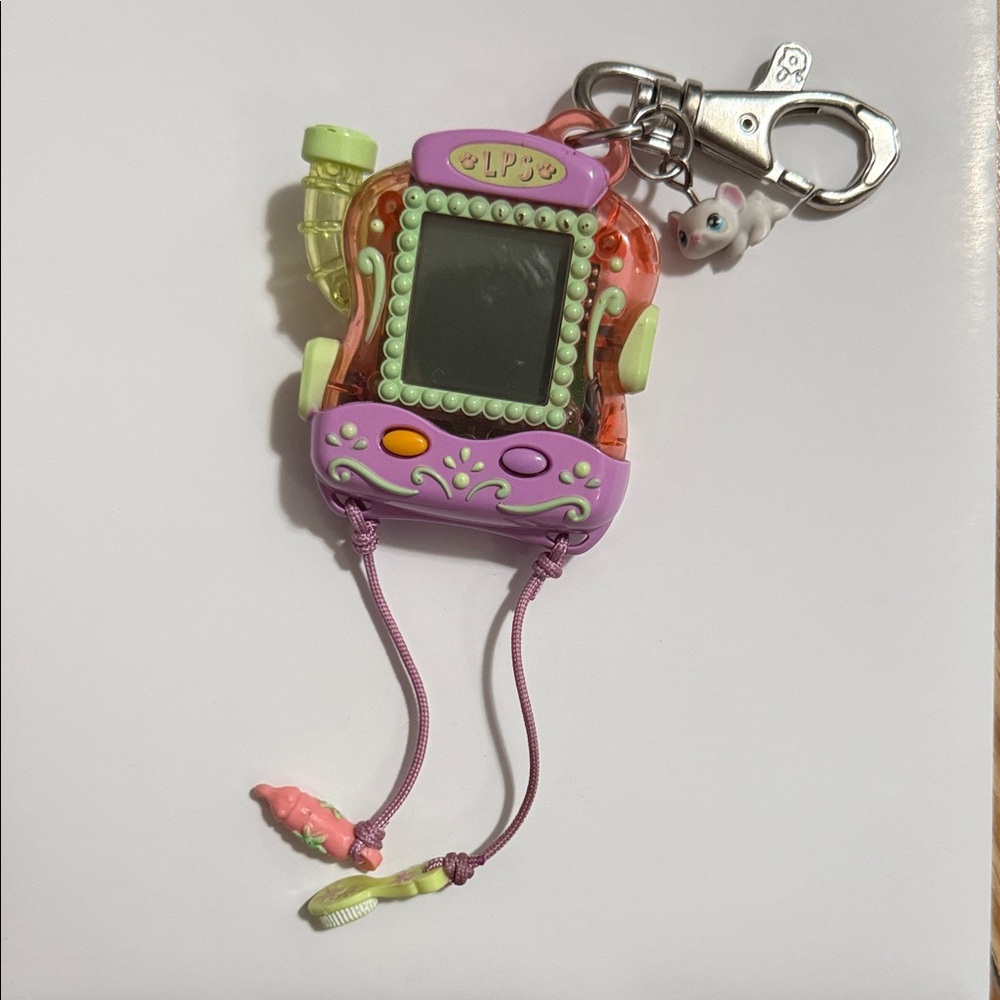 2006 Littlest Pet Shop Digital Virtual Mouse Keychain
